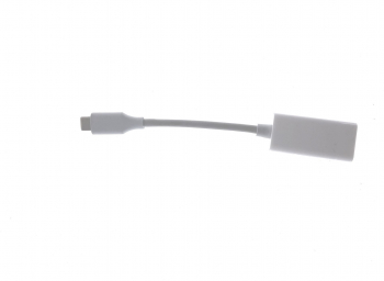 Cablu adaptor Type-C la DisplayPort DP F 4K Ultra HD alb 