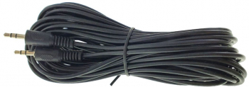 Cablu de conexiune audio cu mufa Jack 3.5 cm la mufa Jack 3.5 cm 10 m Negru 