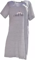 Camasa de noapte pentru alaptat 3187G-2XL Gri 