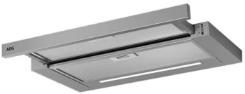 Hota incorporabila telescopica AEG DPE5660M 3 viteze + intensiv 1 motor 60 cm Inox Putere de absorbtie 660 mc/h 