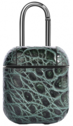 Husa de protectie verde din material TPU pentru Apple AirPods