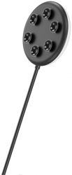 Incarcator wireless XO-CX006 Negru cu ventuze performanta de 15 W pentru incarcare rapida 