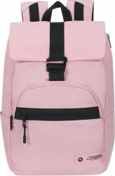 Rucsac American Tourister City Aim 14.1 de culoare roz - Alege sa fii in pas cu moda 