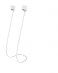 Snur magnetic alb pentru Apple AirPods - o solutie eleganta pentru prinderea lor 