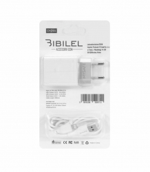 Solutia Completa de Incarcare - Incarcator 2.4A si Cablu USB la Lightning Alb intr-un Set Compact 