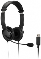 Casti Kensington Reglabile Microfon Cu Anulare Sunet Inclus Conexiume Jack3.5mm 1.8 M Nergu 