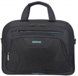 Gentuta pentru laptop marca American Tourister At Work potrivita pentru laptop-uri de 15.6 inch de culoare neagra 