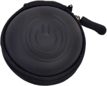 Husa de protectie pentru casti de 7 cm culoare neagra - Pastreaza castile in siguranta si in stil 