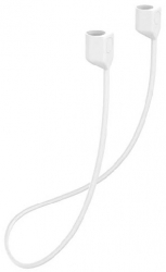 Snur cu prindere magnetica compatibil cu Apple AirPods culoare alb 