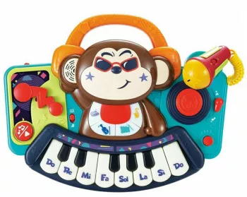 Jucarie pian Hola DJ Monkey WW5090 Multicolor 