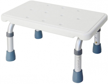 Scaun antiderapant tip treapta baie dus aluminiu reglabil inaltime Teox 