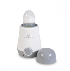 Incalzitor si sterilizator electric pentru biberoane 3in1 BabyUno Grey 