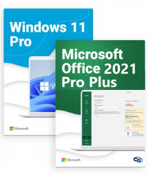 Licenta Windows 11 Pro Retail + Microsoft Office 2021 Pro Plus Retail activare online 