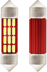 Becuri LED CANBUS 4014 16SMD Festoon C5W C10W C3W 39mm Alb 12V/24V 