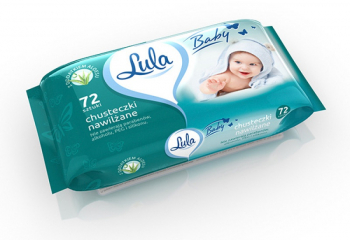 Servetele Umede Antibacteriene Ph Neutru 72 Buc/pachet Lula - Cu Aloe Vera