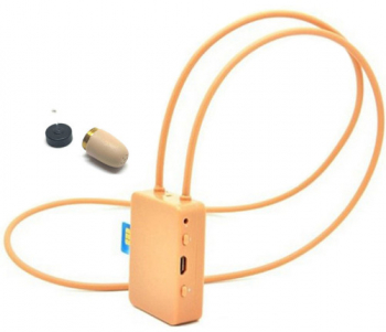 Colier GSM iUni C3 cu microcasca Japoneza nedetectabila 