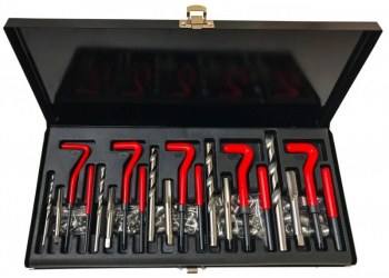 Kit profesional de reparare filete M5-M12 131 elemente VERKE V86230 