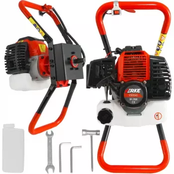 Motoforeza de pamant 2.5 CP motor 2 timpi VERKE 500A V90040 