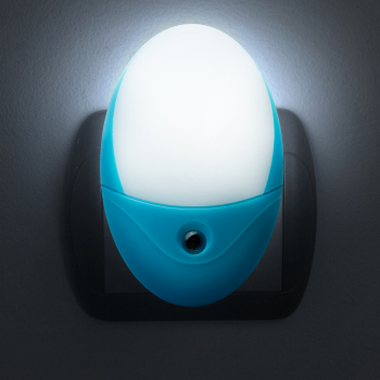 Indicator de directie - cu senzor de lumina - 240 V - albastru 