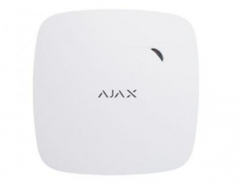 Detector wireless de fum si temperatura wireless Ajax FireProtect Plus White 