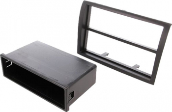 Cadru radio Citroen Fiat Peugeot 2 ISO neagra 