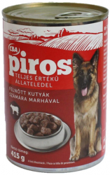 Conserva pentru Caini Piros Carne de Vita 415 g 