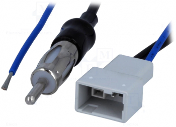 Mufa adaptor antena DIN Honda Mazda Suzuki 