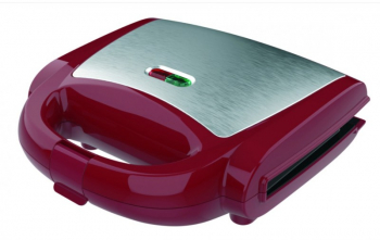 Sandwich maker Studio Casa Tasty SC2127 suprafata antiaderenta 750 W protectie de siguranta supraincalzire Rosu/Argintiu 