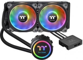 Cooler procesor cu lichid Thermaltake Floe DX RGB 240 Premium Edition iluminare RGB CL-W255-PL12SW-A 