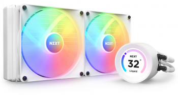Cooler procesor NZXT Kraken Elite 280 RGB Alb 120 mm RL-KR28E-W1 