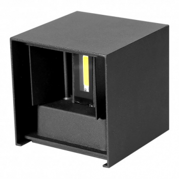 Aplica LED de perete Interior/Exterior Techstar and reg Putere 10W Culoare Lumina 4000K 1100 lm 10x10 cm IP 65 