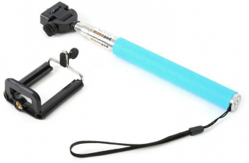 Brat telescopic Stick pentru telefoane/camere foto - Albastru 