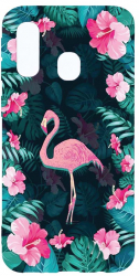 Husa Bestcase comp cu Samsung Galaxy A40 Flamingo 2MM Soft Silicon prot cam T 247 