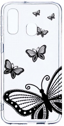 Husa Bestcase comp cu Samsung Galaxy A40 Flowers 2MM Soft Silicon prot cam T 79 