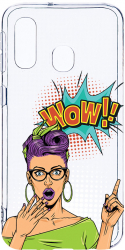 Husa Bestcase comp cu Samsung Galaxy A40 Girl Boss 2MM Soft Silicon prot cam T 1010 