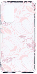 Husa Bestcase comp cu Samsung Galaxy S20 FE Flowers 2MM Soft Silicon prot cam T 113 