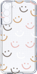 Husa Bestcase comp cu Samsung Galaxy S21 FE Smile Please 2MM Soft Silicon prot cam T 985 