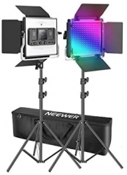 Kit 2 Panouri Neweer RGB 450 Leduri cu accesorii incluse 