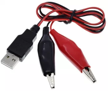 Cablu USB cu conectori crocodil OKYN0223-23 