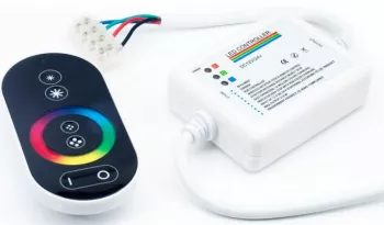Controller led RGB 12-24V 288W max. cu telecomanda 6 taste touch 