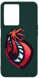 Husa BestCase Compatibila Cu OPPO A77 Gamers Lifestyle 0.8MM Slim Forest Green FG 289 