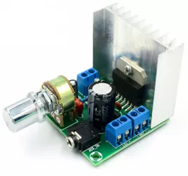 Modul amplificator stereo 2x15W cu TDA7297 OKY3462-9-1 