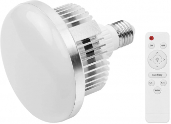 Bec foto 45W soclu E27 LED Lumina Bicolor 3000K - 6000K cu Telecomanda pentru Studio Video / Fotografie and nbsp iluminat casa 