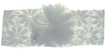 Bentita pentru fete Iltom 656616-40 cm Alb