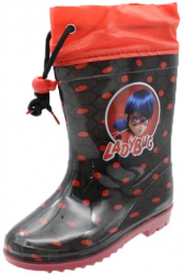 Cizme din cauciuc pentru fete Setino Buburuza CCFS-01-25-26 Multicolor 