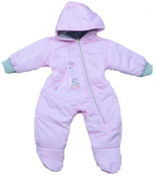 Combinezon de iarna pentru fete Pifou Model Model 36R1-58-62-cm Roz 