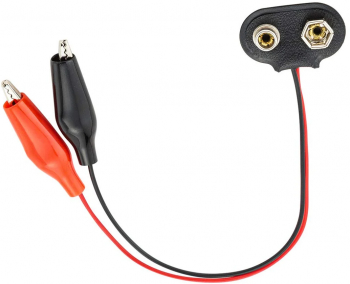 Conector baterie 9v cu cleme tip crocodil OKY0259-2 
