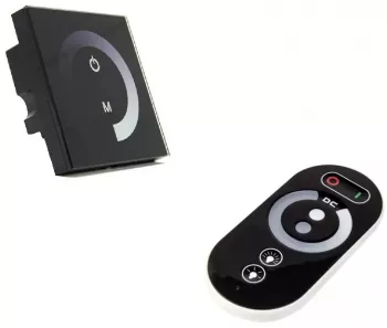 Dimmer monocrom touch ST panou si telecomanda 433 12-24V M003S 