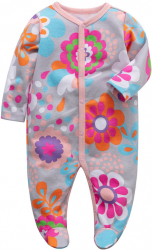 EASYMOM Pijama capse Floral Multicolor 