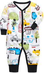 EASYMOM Pijama capse Masini 